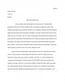 1984- Researched Essay