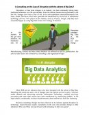 Consulting on the Cusp of Disruption with the Advent of Big Data?