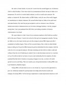 Master Degree's Apllication Essay