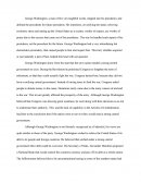 George Washington Essay