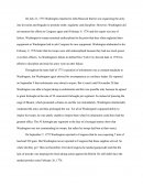 George Washington Essay