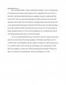 Disorder Essay