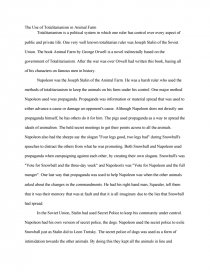 animal farm essay