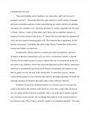 Classmate Interview Essay