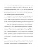 Essay Evaluation Study Guide