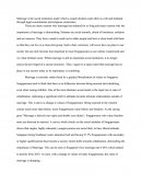 Marriage Essay