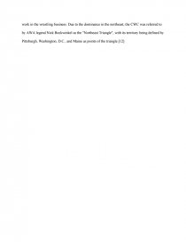 Реферат: Wwf Wrestling Essay Research Paper 1The company