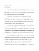 Bsn 210 - Er Nursing - Reflection Paper