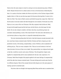 i heard the owl call my name essays