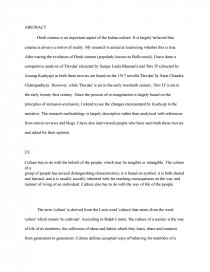 Hindi Cinema And The Cultural Metamorphosis Of Indian Society Comparing Devdas And Dev D Book Movie Report