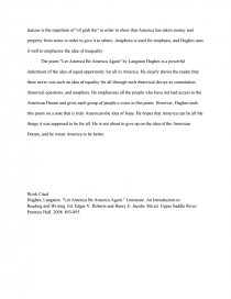 Essay Writing For High School Students Essay Preview Let America Be America Again By Langston Hughes Zoom Zoom Essay With Thesis Statement also Essays For High School Students Let America Be America Again By Langston Hughes Term Paper Example Of An English Essay