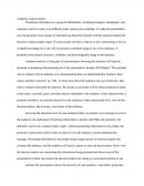 Audience Analysis Paper