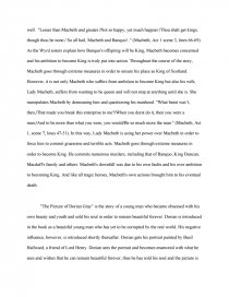 how is macbeth a tragic hero essay