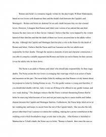 Реферат: Romeo And Juliet As A Tragedy Essay Реферат: Romeo And Juliet As A Tragedy Essay