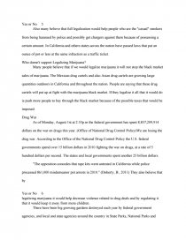 legalizing marijuana research paper essays on legalizing weed