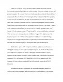 Apple Inc Essay