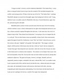 Garden Party Essay