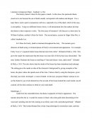 Literature Comparison Paper - Faulkner Vs. Poe