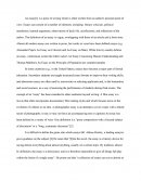 Essays - Author's Personal Point of View