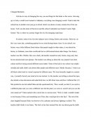 Changed Mentality - Personal Essay
