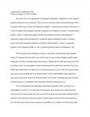 Argumentative Euthanasia Essay