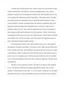 Virgnia Woolf Essay