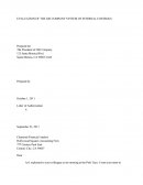 Evaluation of the Lbj Company System of Internal Controls