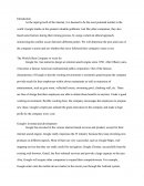 Business Ethics Case Studies - Google Inc.