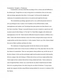 strengths and weaknesses essay