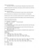 Physica Lab 1: Measurements