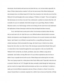 Essay On The Novel April Raintree Bookmovie Report Essay Preview Essay On The Novel April Raintree Healthy Food Essay also Essay On English Literature English Essay Structure