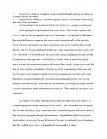 high self esteem essay