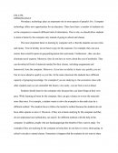 Opinion Essay