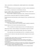 Tema: Análisis De La Información, Compotamiento Del Consumidor