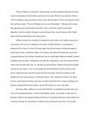 Jefferson Said in His Inaugural Address, "we Are All Republicans, We Are All Federalists." Assess What He Means, and to What Extent Did He Uphold the Beliefs of This Statement in His Domestic and Foreign Policies