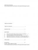 Perspectives on International Trade Liberalization - the Contrasting Perspectives and Interests of Developed and Developing Countries