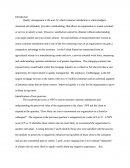 Measuring Customer Satisfaction