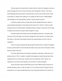 journey to the interior margaret atwood poem summary