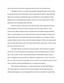 tuesdays with morrie apa citation