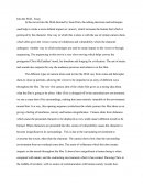 Into the Wild - Essay