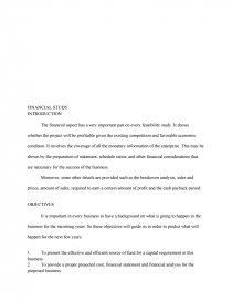 sample feasibility study in water refilling station business