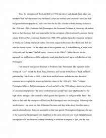 traditional family essay