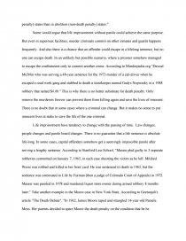 argumentation position paper pro death penalty research paper pro capital punishment essay