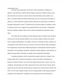 Argumentative Essay