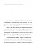 Parent Teacher Conflict Resolution Interview