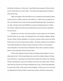 poseidon essay