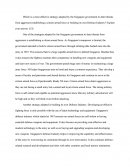 Which Is a More Effective Strategy Adopted by the Singapore Government to Deter Threats from Aggressors-Establishing a Citizen Armed Force or Building Its Own Defence Industry? Explain Your Answer. [13]