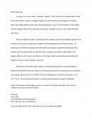 Mining Tunnels Collapse Letter to Employees