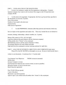 Cartoon Case - Japanese Negotiator - Study Guide Cartoon Case - Japanese Negotiator - Study Guide