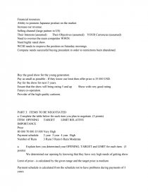 Cartoon Case - Japanese Negotiator - Study Guide Cartoon Case - Japanese Negotiator - Study Guide